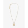 Brass necklace with Dior Médaillon pendant