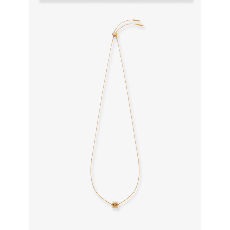 Bombè Anagram Brass Necklace