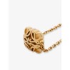Bombè Anagram Brass Necklace