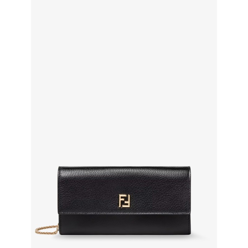 Continental leather crossbody bag