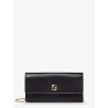 Continental leather crossbody bag
