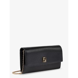 Continental leather crossbody bag