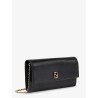 Continental leather crossbody bag