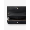 Continental leather crossbody bag