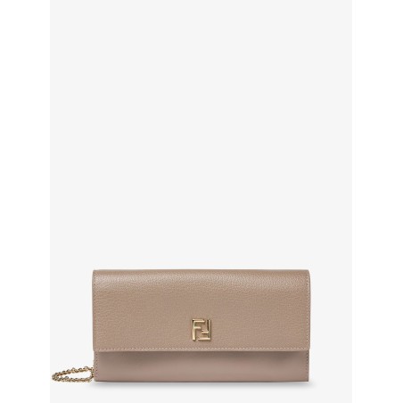 Continental leather crossbody bag