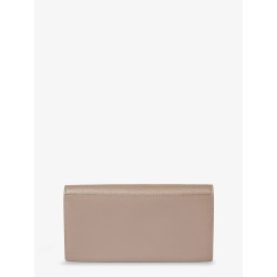 Continental leather crossbody bag