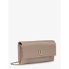 Continental leather crossbody bag
