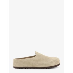 Amsterdam Wrapped sabot suede sandals