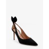 Deneuve suede pumps