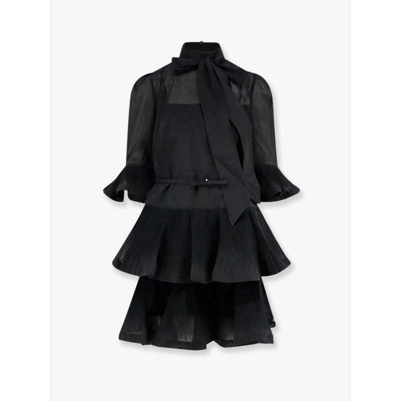 Short pleated dress