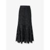 Lace midi skirt