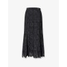 Lace midi skirt