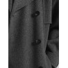 Nikola wool and cashmere blend coat