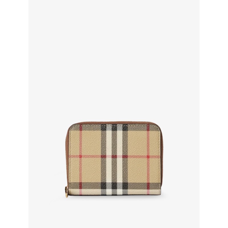 Coated canvas with Check pattern