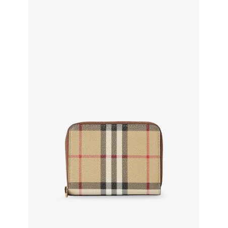 Coated canvas with Check pattern