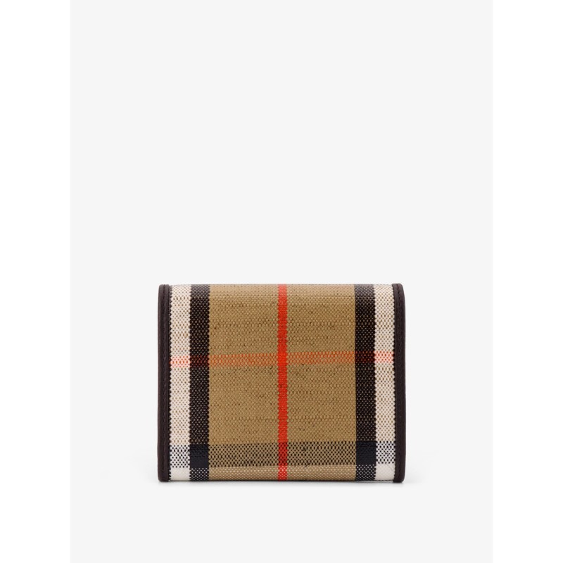 Highlands Compact wallet with leather inserts