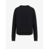 Cotton sweatshirt with front logo