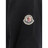 Cotton sweatshirt with front logo