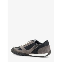 Glide nylon and suede sneakers