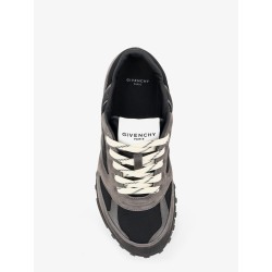 Glide nylon and suede sneakers