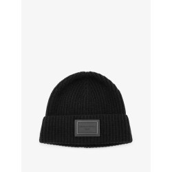 Ribbed cashmere hat