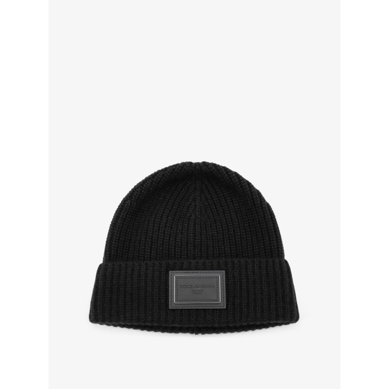 Ribbed cashmere hat
