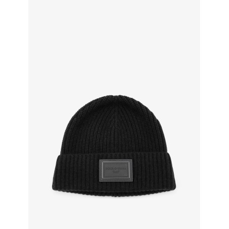 Ribbed cashmere hat
