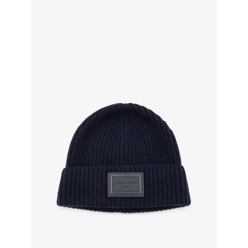 Ribbed cashmere hat