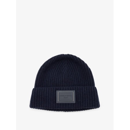 Ribbed cashmere hat