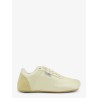 Factory satin sneakers with side logo label