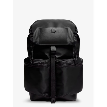 Kenton Drill nylon backpack with logo patch