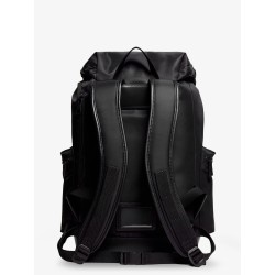Kenton Drill nylon backpack with logo patch