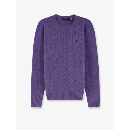 Wool and cashmere cable-knit sweater
