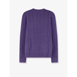 Wool and cashmere cable-knit sweater