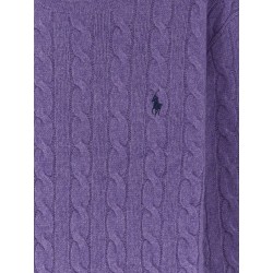 Wool and cashmere cable-knit sweater