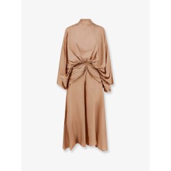 Valiant long silk dress