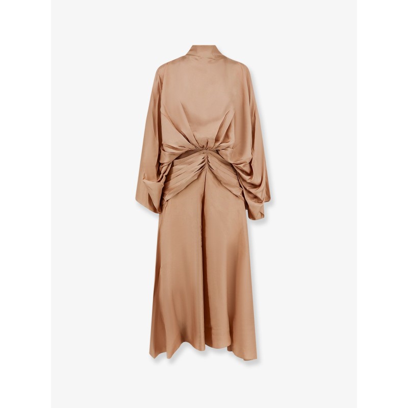 Valiant long silk dress