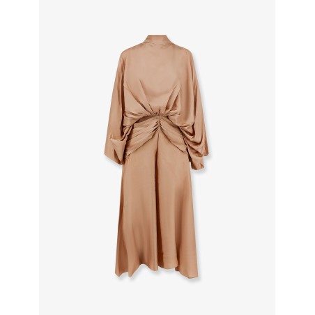 Valiant long silk dress