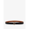 Leather belt