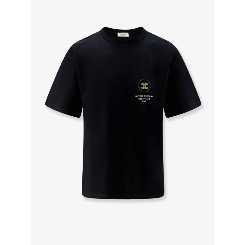 Cotton t-shirt with iconic embroidery