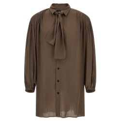 Shirt with scarf