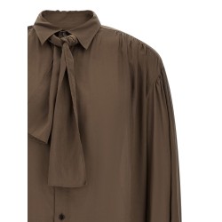 Shirt with scarf