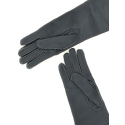 Long leather gloves