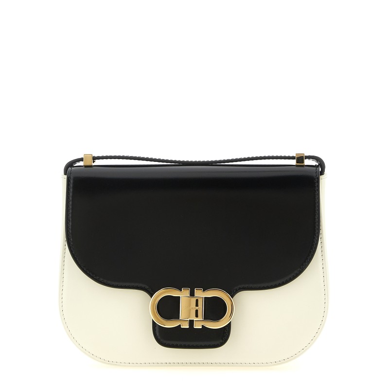 'North-South Double Gancini (XS)' crossbody bag