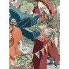 'Jungle Party' scarf