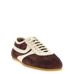 Suede sneakers