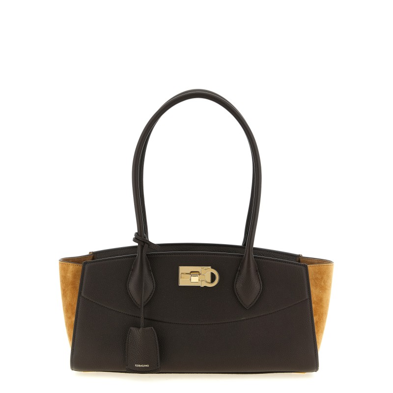 'NewFerragamo StudioSoft EastWest(M)' shoulder bag