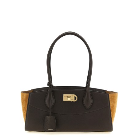 'NewFerragamo StudioSoft EastWest(M)' shoulder bag
