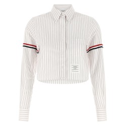 '4BAR' cropped shirt