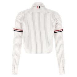 '4BAR' cropped shirt